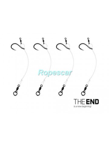 Montură Delphin THE END CHOD Rig 6cm / 0.45mm/#6 / set x 4 buc.